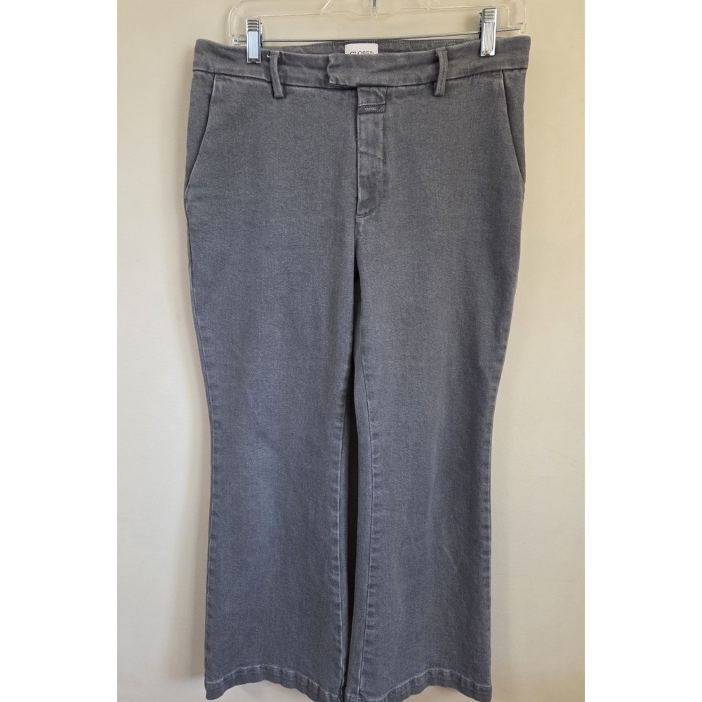 CLOSED Women's Jeans 29 Gray Wash Made in Italy C91614.05Z Premium Italian Denim